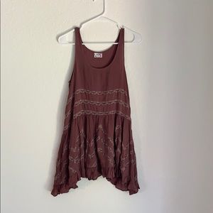 Maroon dress